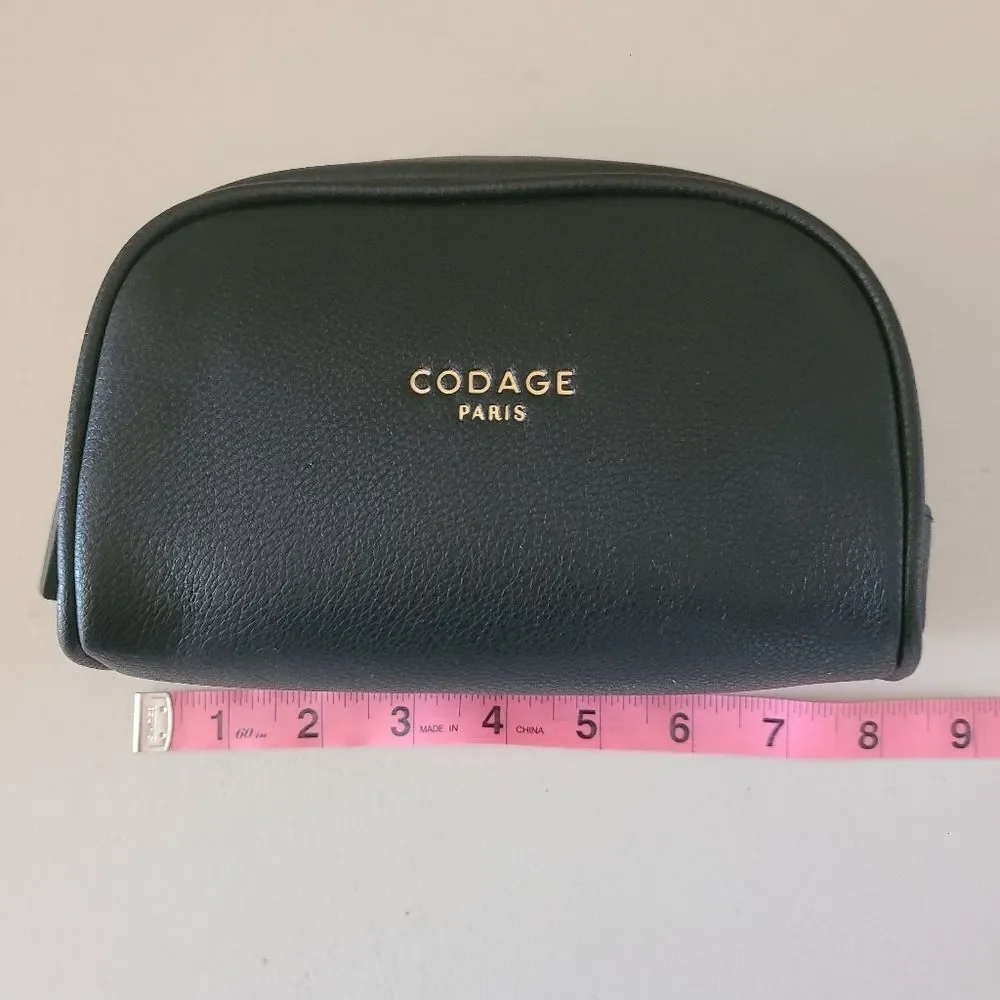 codage paris beauty case cosmetics skincare vegan leather